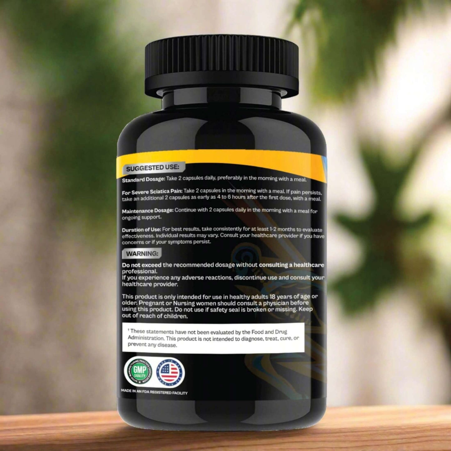 ZapCaps: The Ultimate 4-in-1 Sciatica and Inflammation Relief Supplement