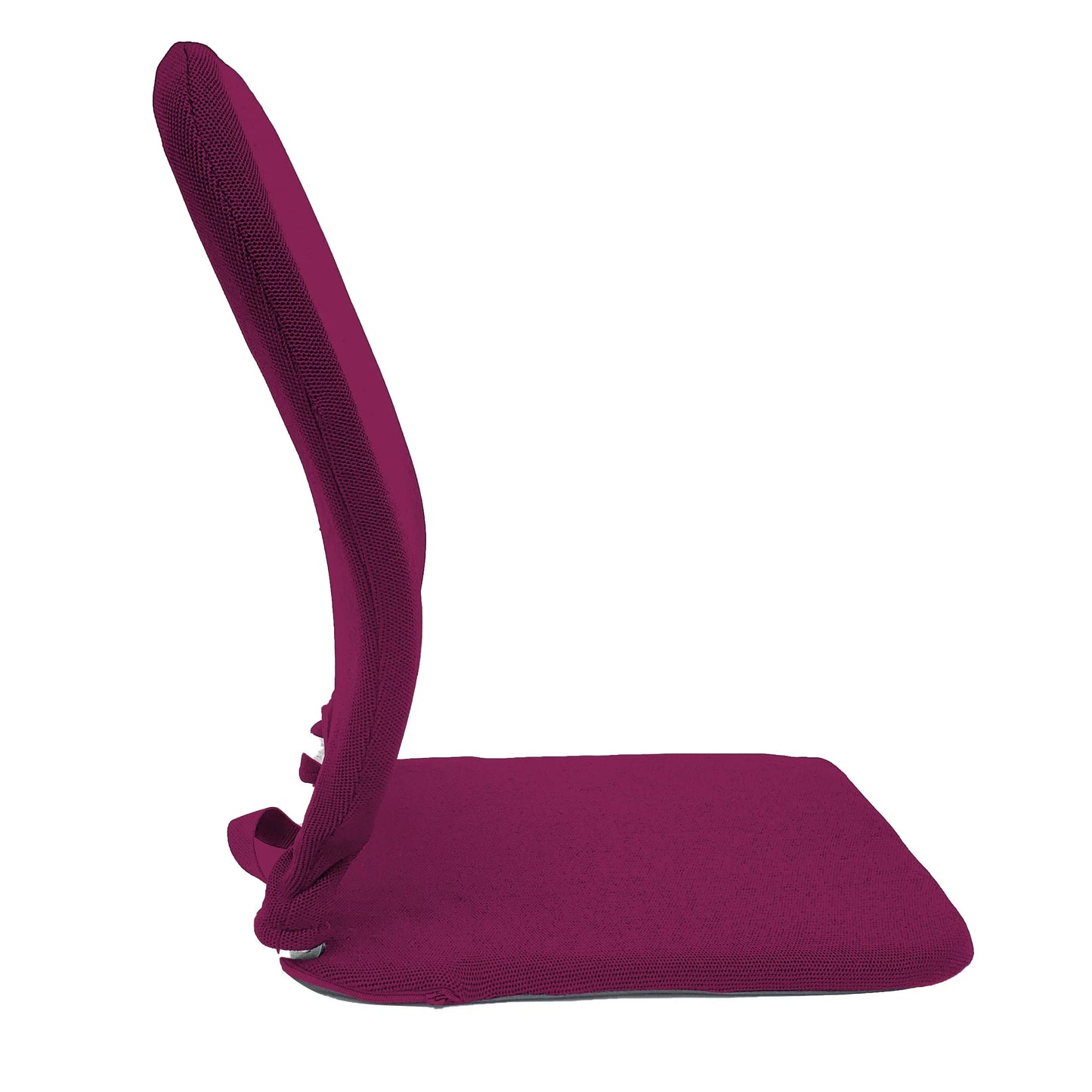 Purple Sacro Wedge orthopedic seat cushion for cars and office chairs, featuring a 2-inch foam wedge for improved posture.