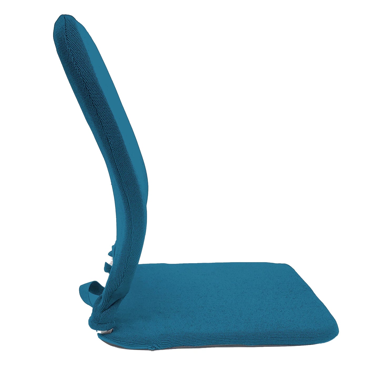 Turquoise Sacro Wedge orthopedic seat cushion with a 2-inch wedge to improve posture and reduce back pain.